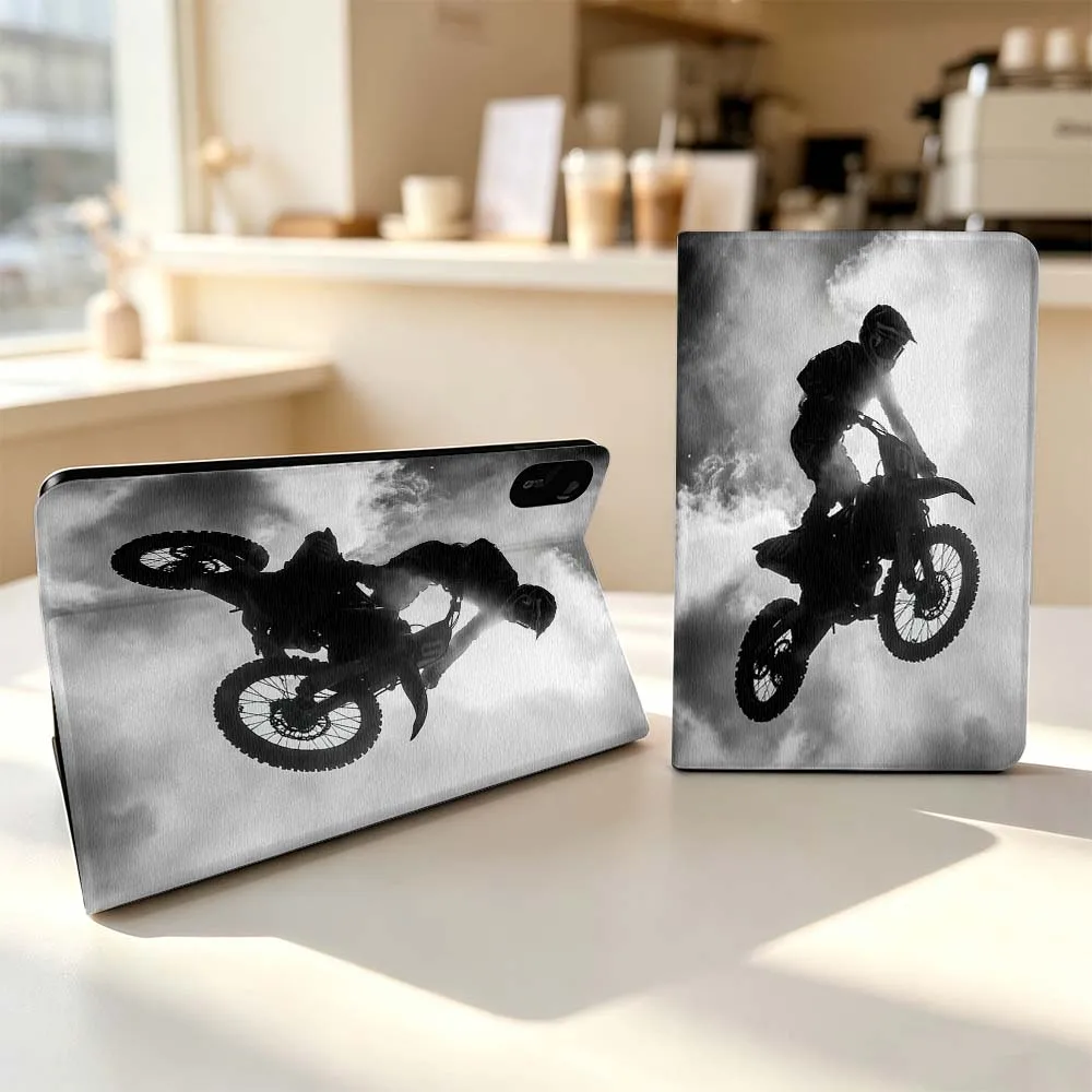Speeding Motorcycle Racer For Xiaomi Poco Redmi Pad 8 2 4 5 6 6S 7 7S SE Pro Max 14 11 8.7 11.2 12.5 Inch Tablet Case Fashion
