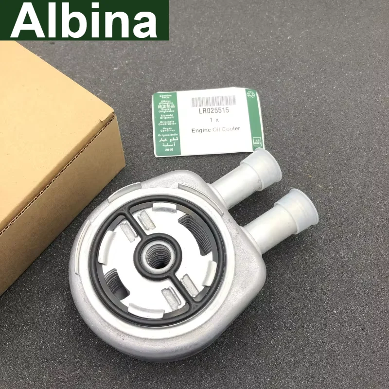 LR025515 JDE28254 2.0 Turbo Petrol Oil Cooler Fit  Range Rover Evoque Discovery Sport Freelander 2 For Jaguar XJ XE XF