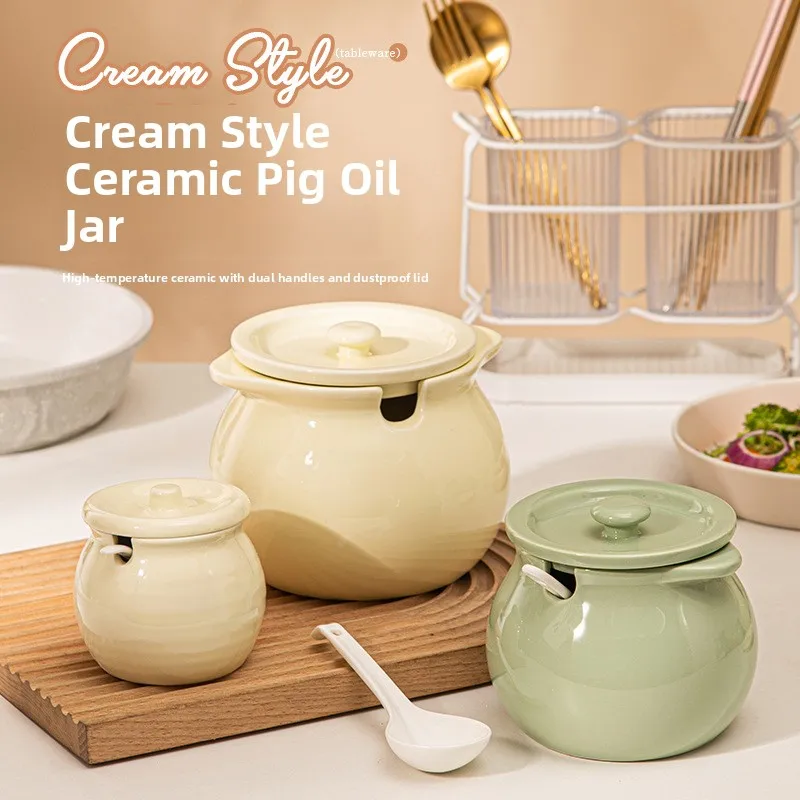 Tarro de Salsa Picante Tradicional China, Recipiente de Fermentación de Pepino Apilado, Diseño Vintage, Almacenamiento de Cocina...