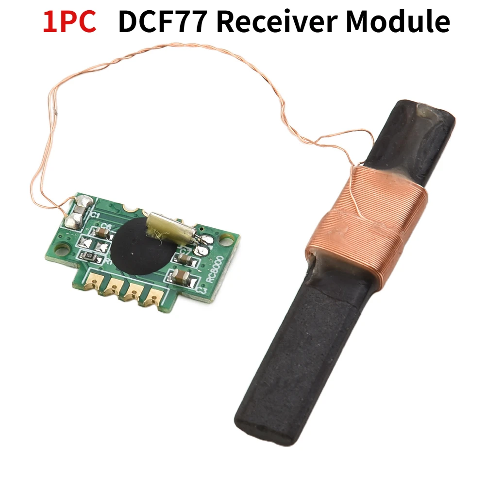 DCF77 Radio Time Receiver Module DCF-3850N-800 77.5KHz Radio Time Module Radio Clock Radio Module Antenna Electronic Components