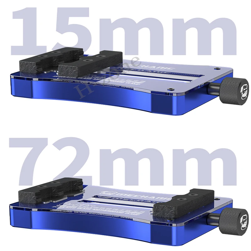 Plantilla mecánica g-fix con accesorio de vidrio templado resistente al calor, placa PCB, placa base, Chip de CPU, abrazadera Universal de estaño para plantar IC