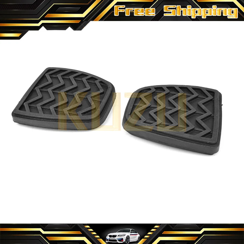 31321-52010 3504122-S08 2PC NEW Clutch Brake Pedal Pad Rubber For Toyota Camry Hilux Vigo