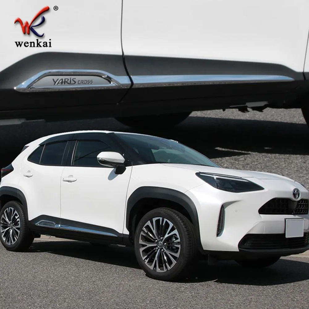 

Door Molding Body Strip Streamer Rear Trunk Tailgate Bumper Door Decoration Panel Cover Trim For Toyota Yaris Cross 2020 - 2023