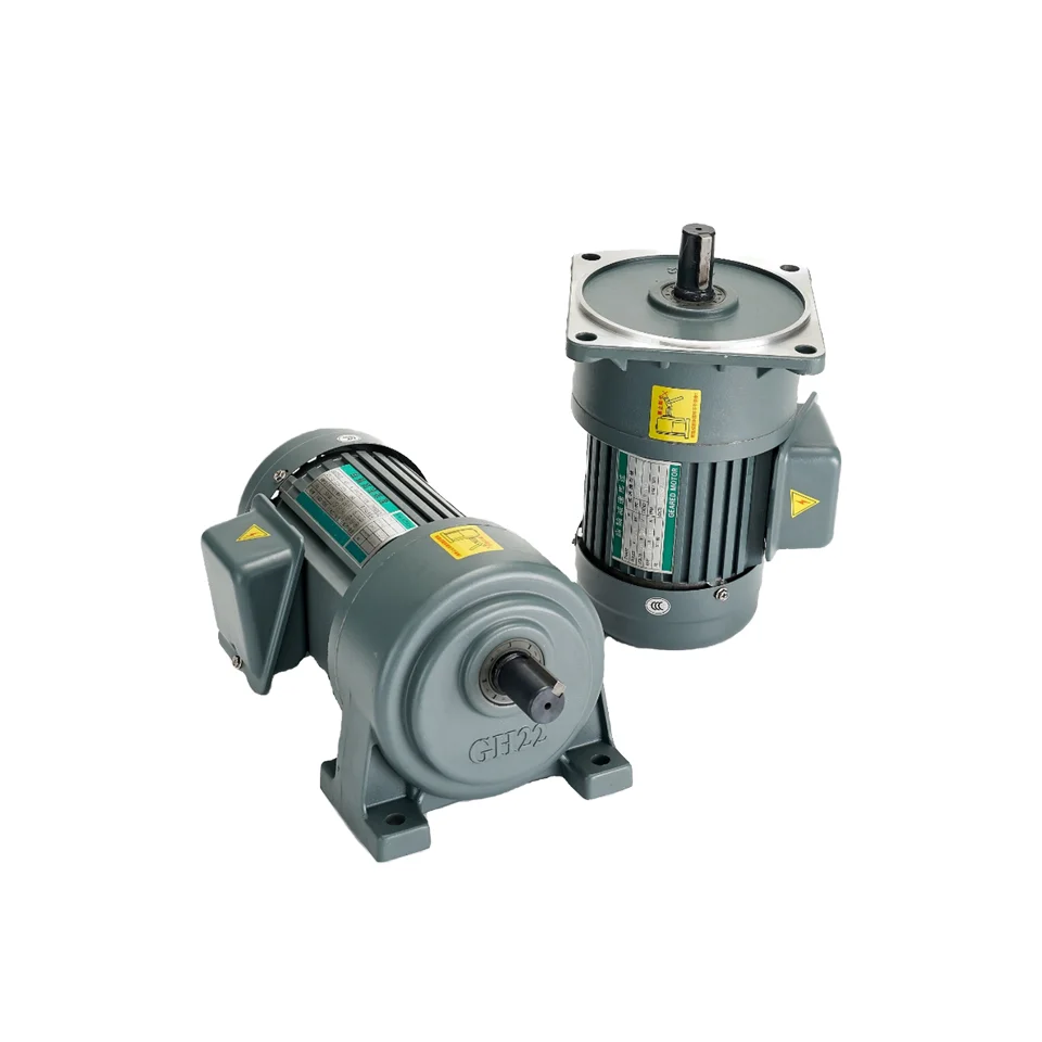 

Low Rpm Vertical 3-phase Ac Gear Reducer 110-220v 10w 90w 120w 180wGear Motor With Brake for Conveyor