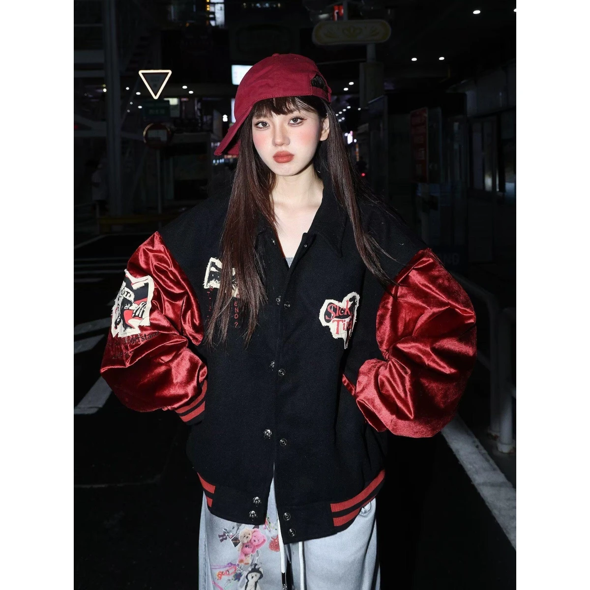 

Свободная мужская куртка 2024, весенне-осенняя уличная одежда, модная уличная одежда в стиле Харадзюку, корейская повседневная верхняя одежда, пальто