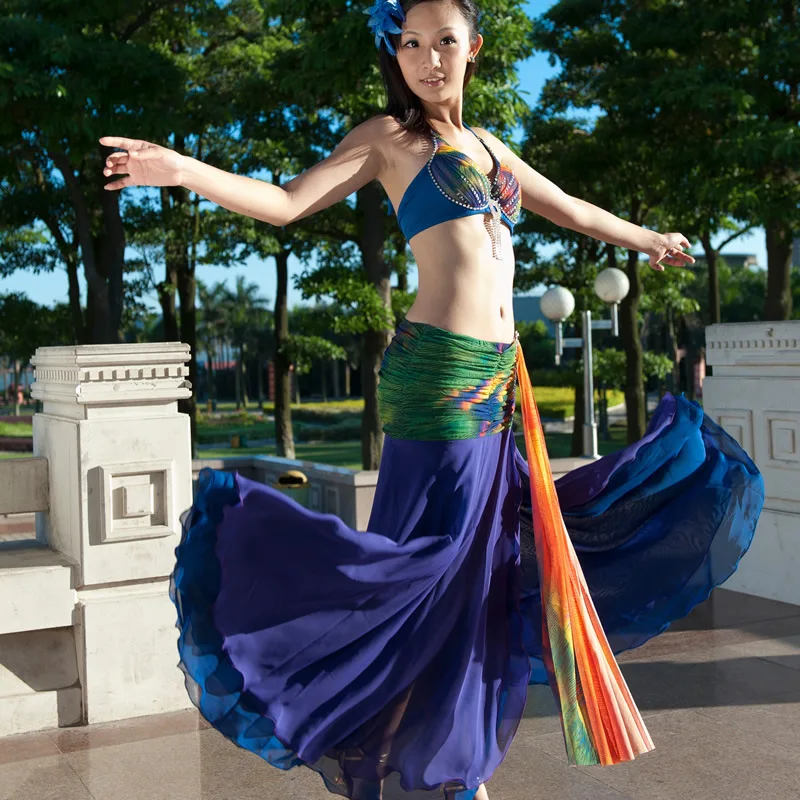 715 #   Roupas de performance de dança do ventre mulher índia dança performancecostume avançado terno de dança do ventre egípcio