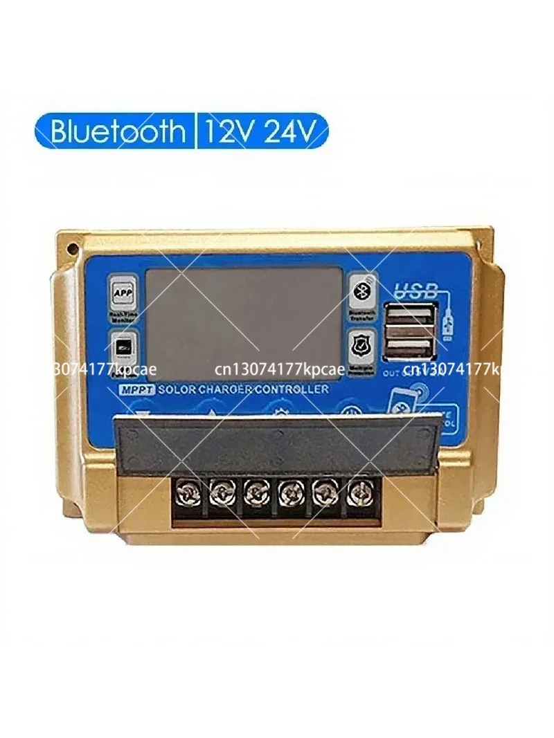 12V 24V Bluetooth MPPT Solar Charge Controller 30A-60A Solar Panel Regulator