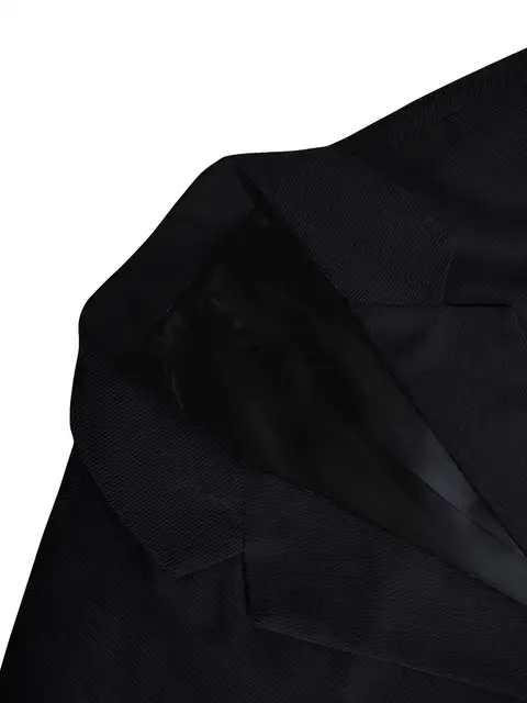 Men's Corduroy Blazer Jacket Medium Thick Business Suit Spring & Fall Season Fitted Design Woven Fabric Style 4