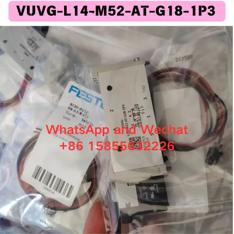 

Brand new original imported VUVG-L14-M52-AT-G18-1P3 Solenoid valve