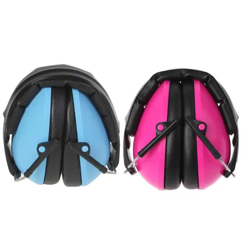 Foldable Hearing for Protection Ear Muffs Noise Cancelling Earmuff for Kids Chil Dropship