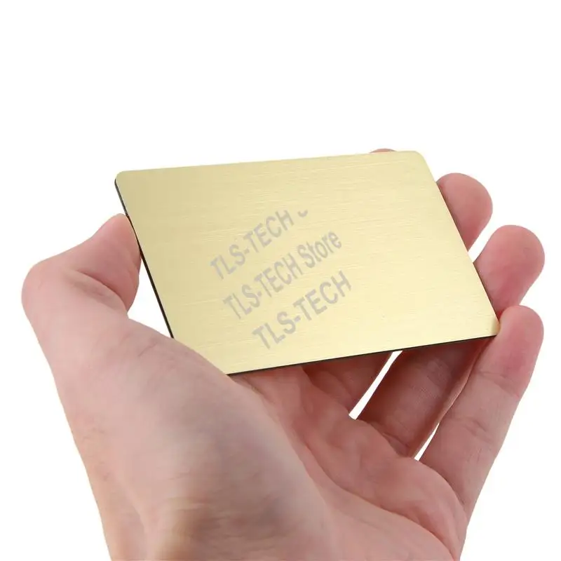 NFC Cards With 216 Chip, 13.56Mhz Frequency, 888 Bytes Storage, PVC & Laser-Printable Metal Finish Durable Easy Install-PZZW