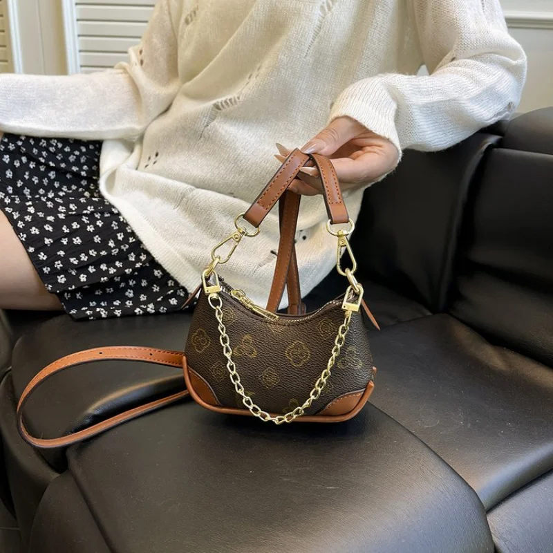 

Роскошная женская сумка через плечо из кожи с геопринтом и популярным классическим элегантным и модным стилем