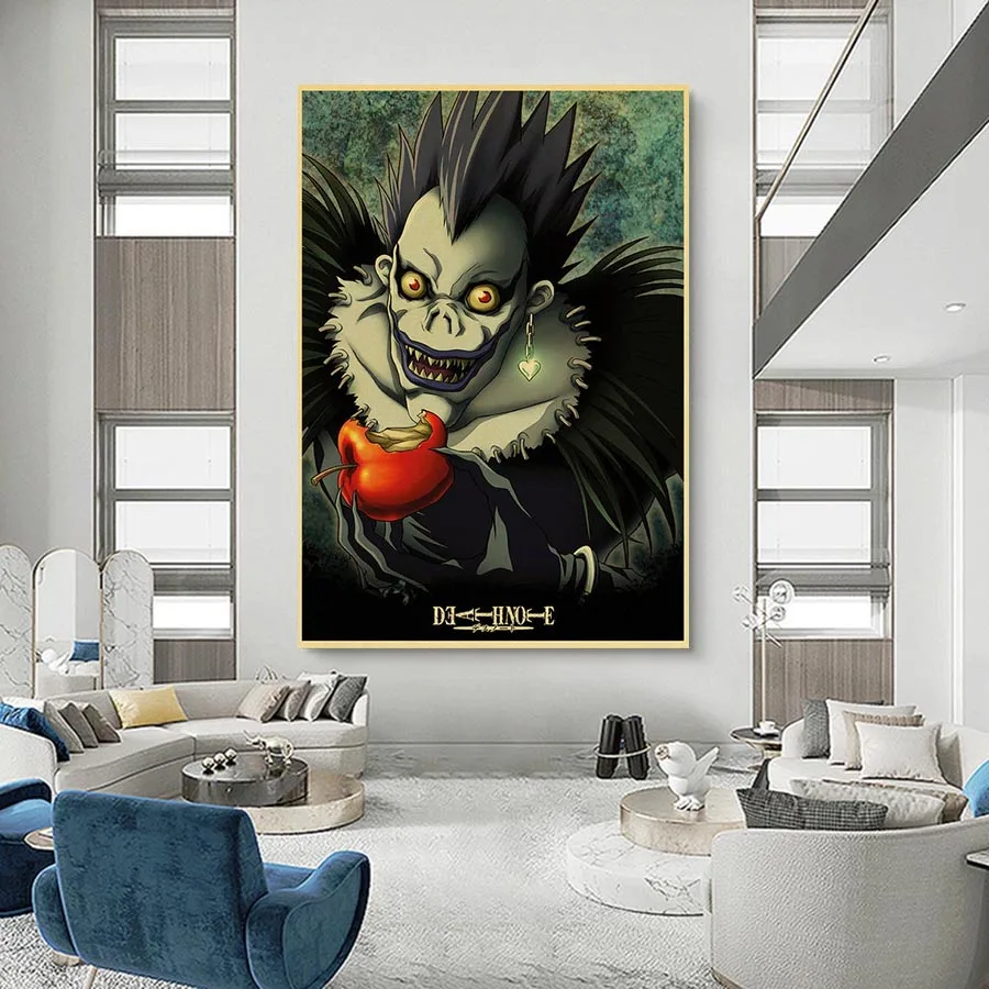 Diament malowanie japonia seriale Anime Death Note Cross Stitch dżetów 5D diament haft mozaika robótki wystrój domu