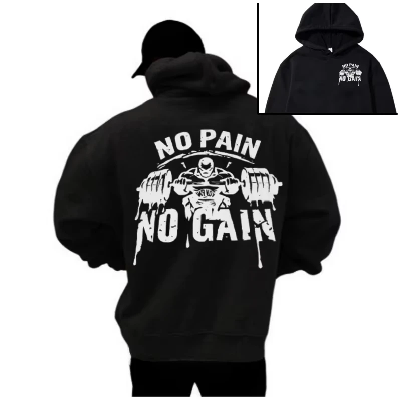 Best-selling men's and women's universal hooded sweatshirt for autumn/winter casual street style, outdoor fitness and exercise.