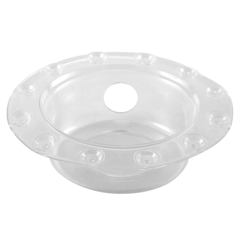 A47F-5PCS حمام تجاوز غطاء للصرف شفط كأس ختم حوض الاستحمام سدادة للحمام الأعمق لمصارف تجاوز الحمام