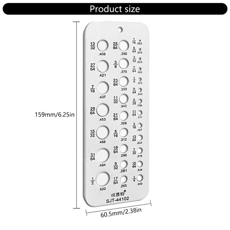 Bor bit ukuran pengukur alat bor bit gauge bor bit gauge index gauge .y1qb
