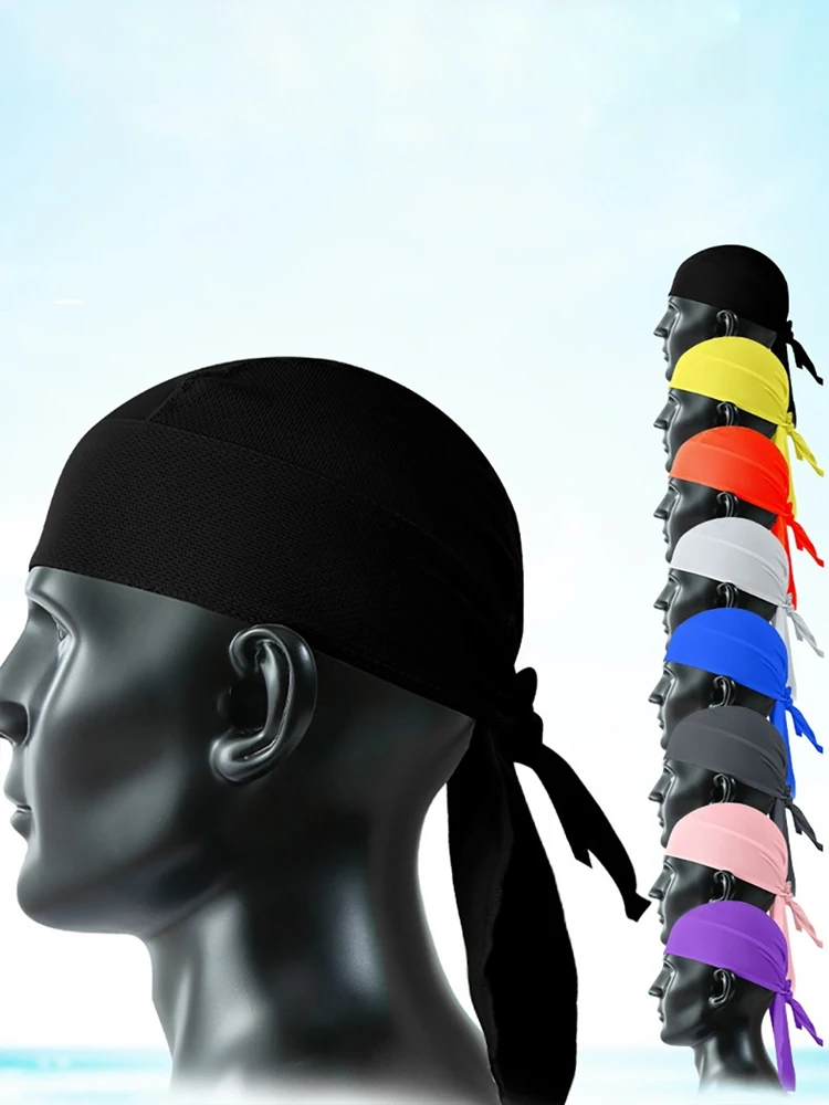 AliExpress GTUBIKE Balaclava Pirate Hat for Riding Breathable Mesh Sweat Absorbing Lined Construction Site Hat Comfortable Helmet Cover