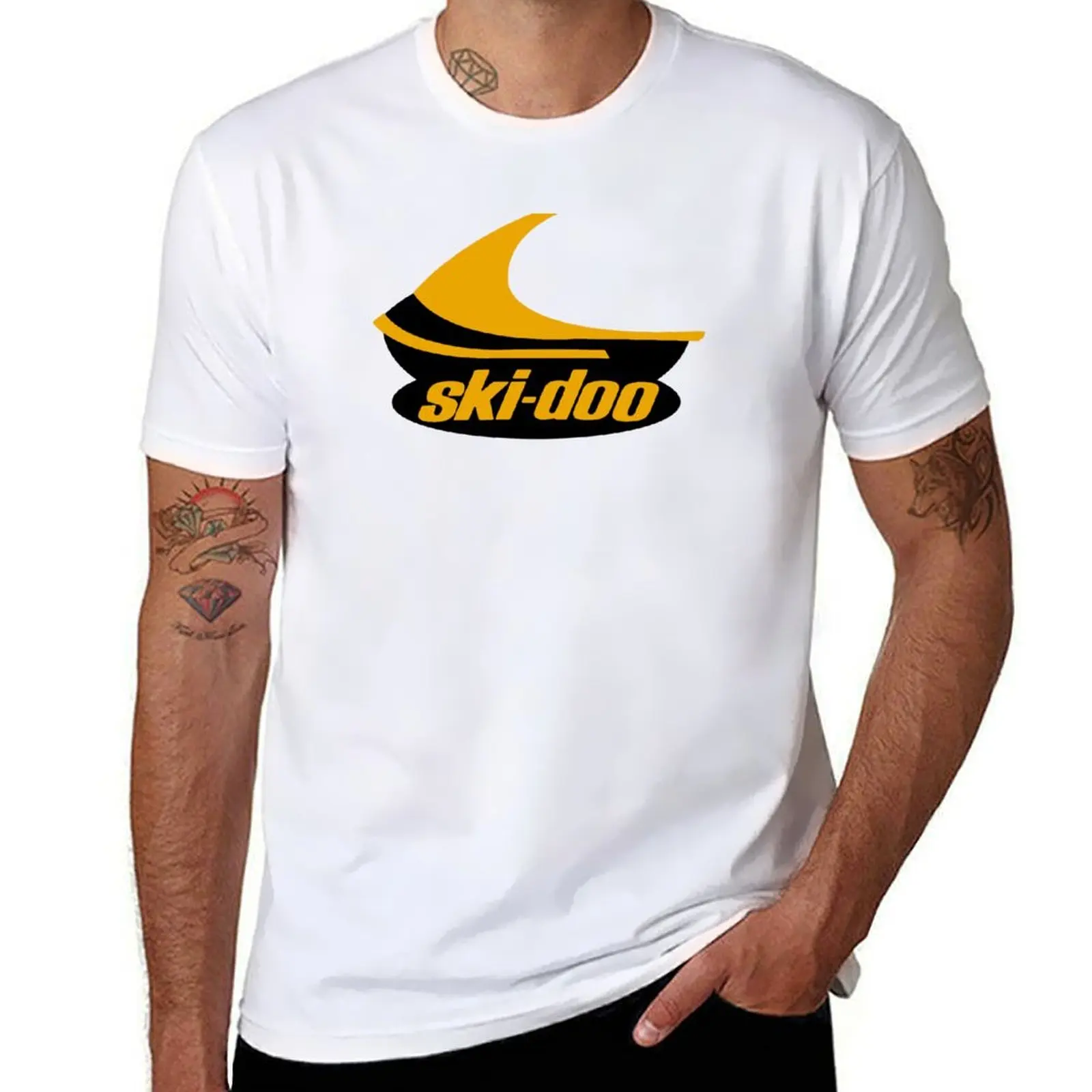 

Vintage Ski Doo T-Shirt man t shirts graphic printed t shirts for man T-Shirt