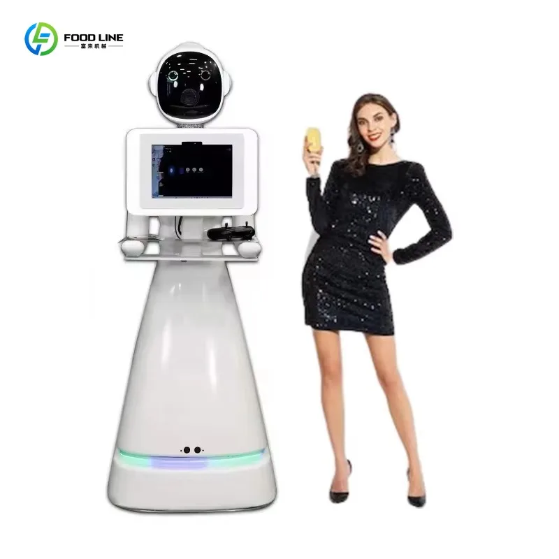 Customized Fashion Popular Roamer Photo Booth Wireless Automatic Rotating Selfie Robot Robotic Kit Business Party