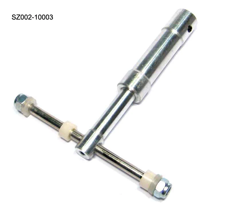 Train d'atterrissage absorbant les chocs en métal 75mm pour avion RC hélicoptère Drone FPV-pièces d'avion modèle en alliage d'aluminium Durable