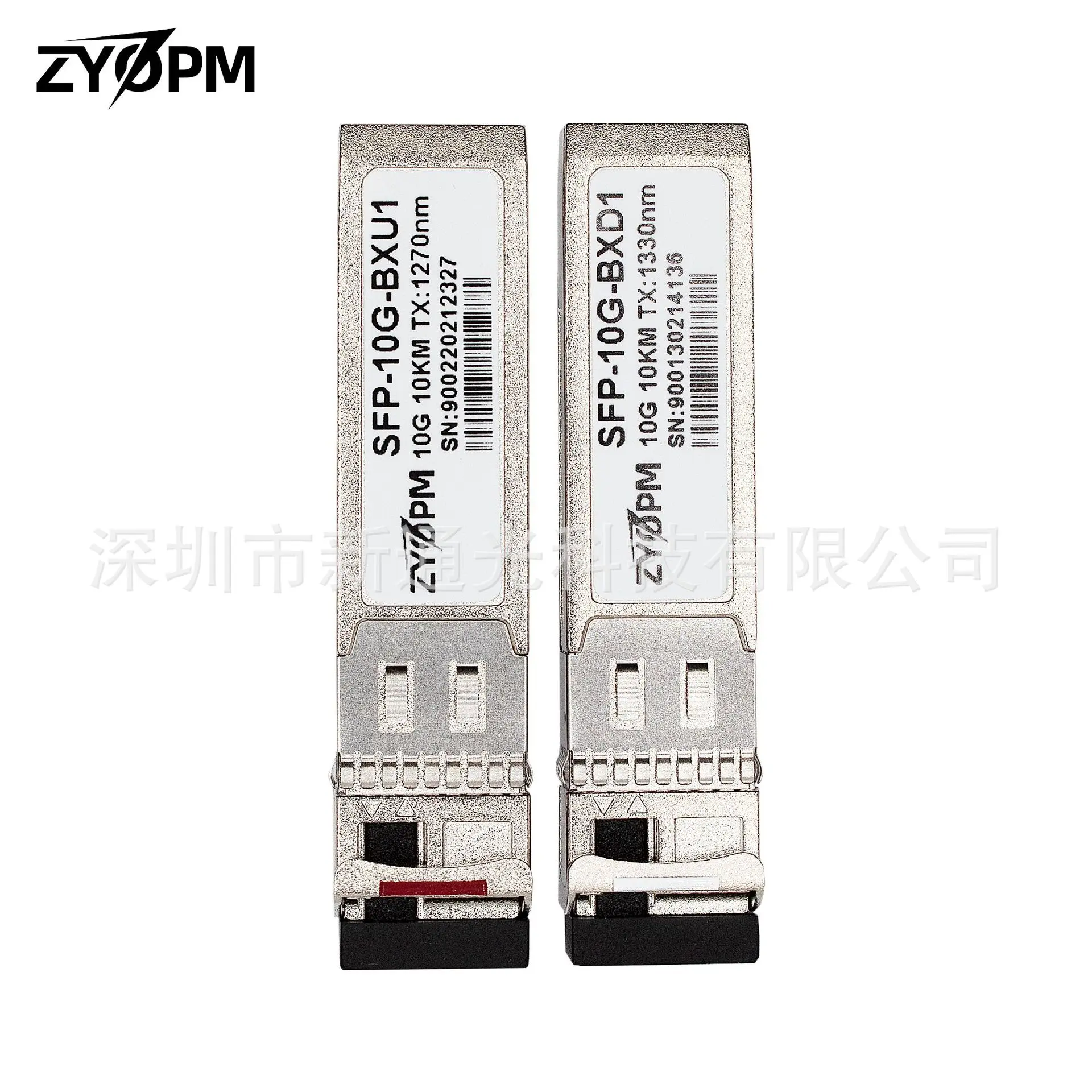 

Оптический модуль 10G SFP+ BIDI Tx1270/Rx1330нм, 10-гигабитный, одноволоконный, 10 км, совместимый с Ruijie