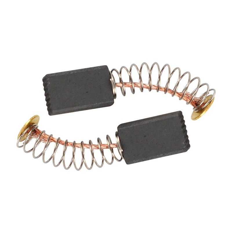 Spazzole di carbone da 8 pezzi 5 mm x 8 mm x 13 mm per levigatrice orbitale per smerigliatrice angolare
