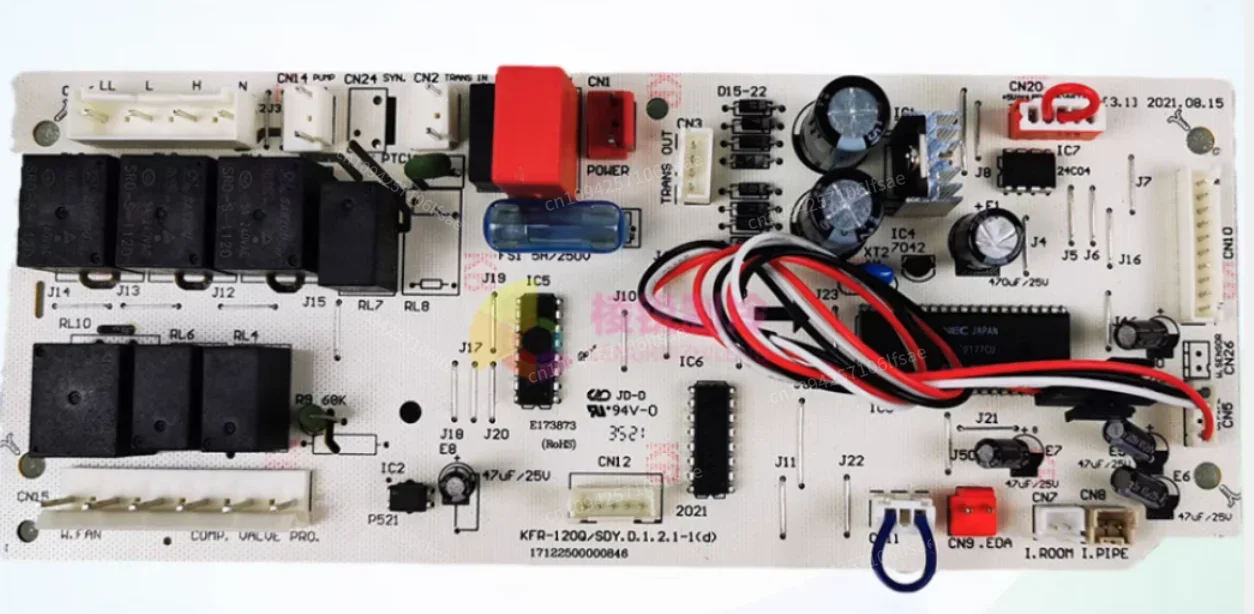 

New For Midea air conditioning indoor unit motherboard KFR-120Q/SDY KFR-72T2/Y-D3(E3) KFR-120Q/SDY.D.1.2.1-1 Control board