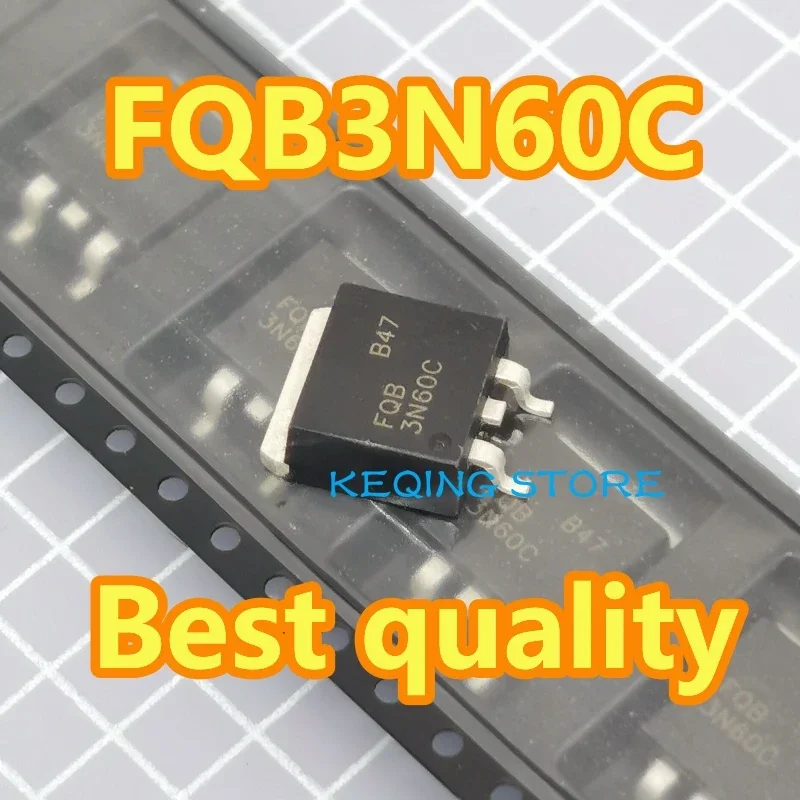 1PCS/10PCS  FQB3N60C FQB3N60