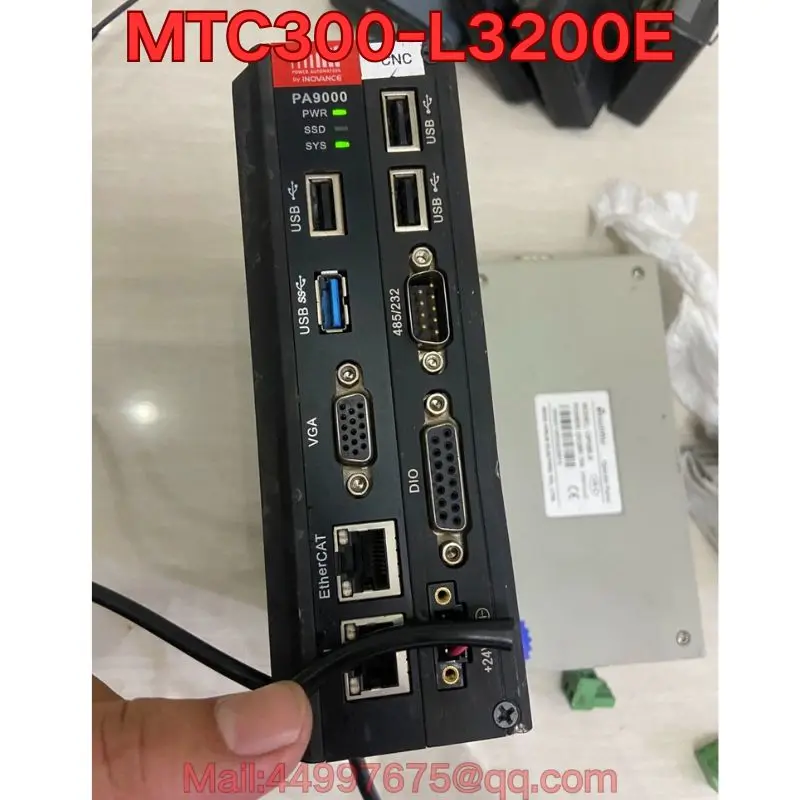 Second-hand PA9000 MTC300-L3200E Robot robotic arm vision controller functional test is normal Latest prices for August 2026