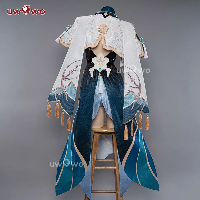 AUF LAGER UWOWO Honkai Star Rail Ruan Mei Cosplay RuanMei HSR Cosplay Kostüm Full Set Rolle Spielen Outfits