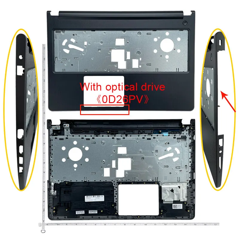 New laptop cover for Vostro 3562 3568 Inspiron 15 3567 3565