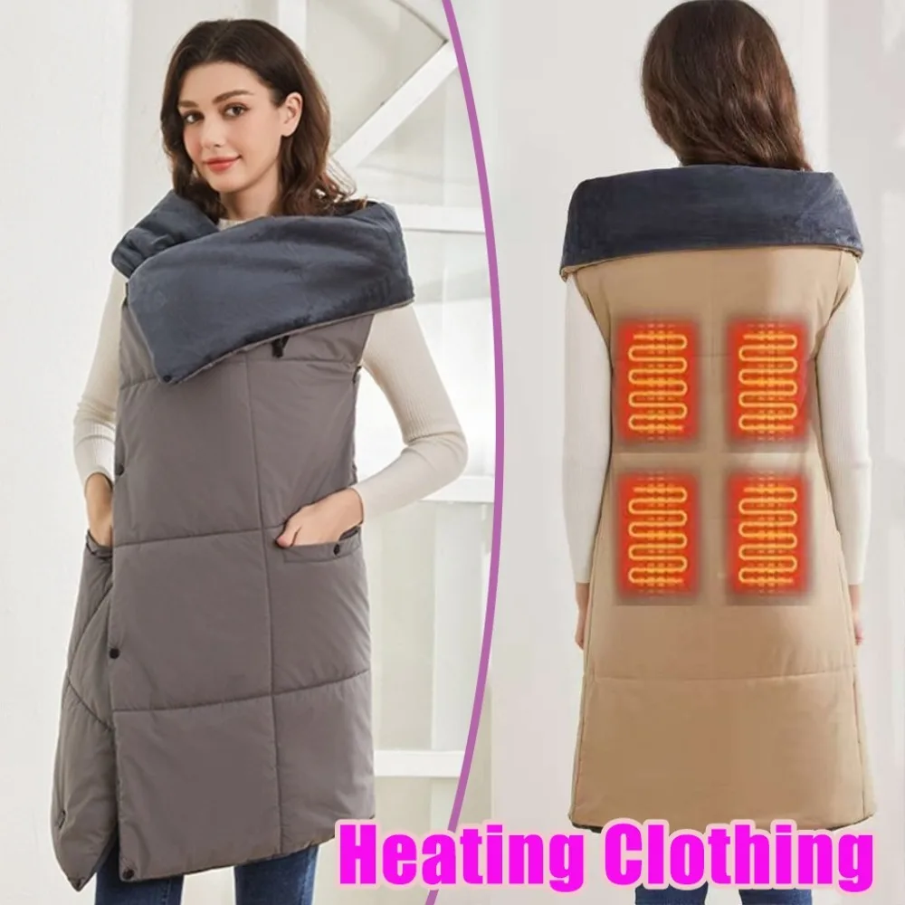 

Winter Electric Heating Blanket Graphene Clothing Smart Temperature Control Warm Cold Protection for Men Women Heated Apparel