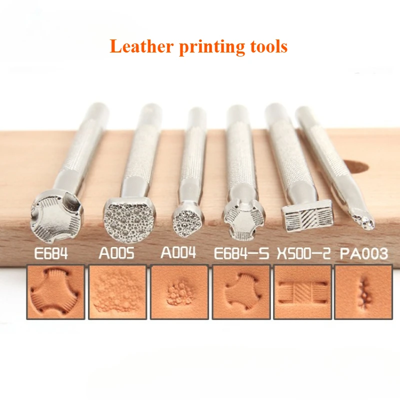 

New DIY leather printing,leather carving leather art tools,printing tools, leather carving fish skin pattern printing tools