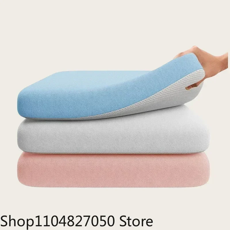 وسادة مقعد إسفنجية سميكة 4 سم - وسادة كرسي مكتب فائقة النعومة |   وسادة مقعد السيارة لدعم قطني الجلوس الطويل وتخفيف الآلام