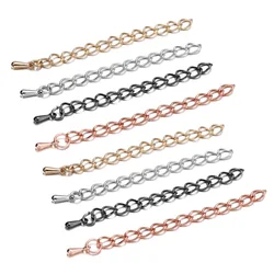 20pcs/Lot 50mm 70mm Extended Extension Chains Tail Extender Chain For Jewelry Making Findings Connectors Supplies
