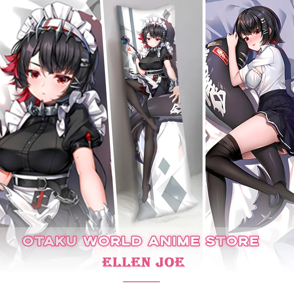 

Zenless Zone Zero Dakimakura наволочка Ellen Joe Otaku обнимающая реквизит для тела горничная аниме игра подарок для взрослых 3D принт Декор реквизит
