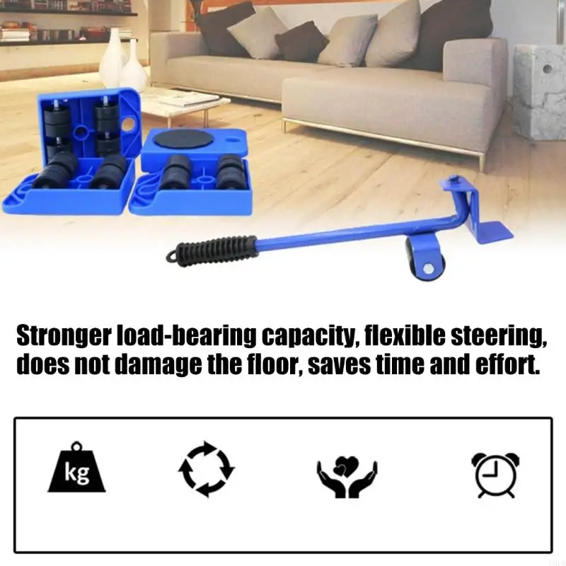

P9FB Furniture Move Tool With Ergonomic Handle And High Weight Capacity For Home Use