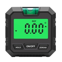 Digital Angle Finder Compact LCD Display Digital Angle Gauge & Level Tool 4x90° 2x180° Essential Woodworking Electrical