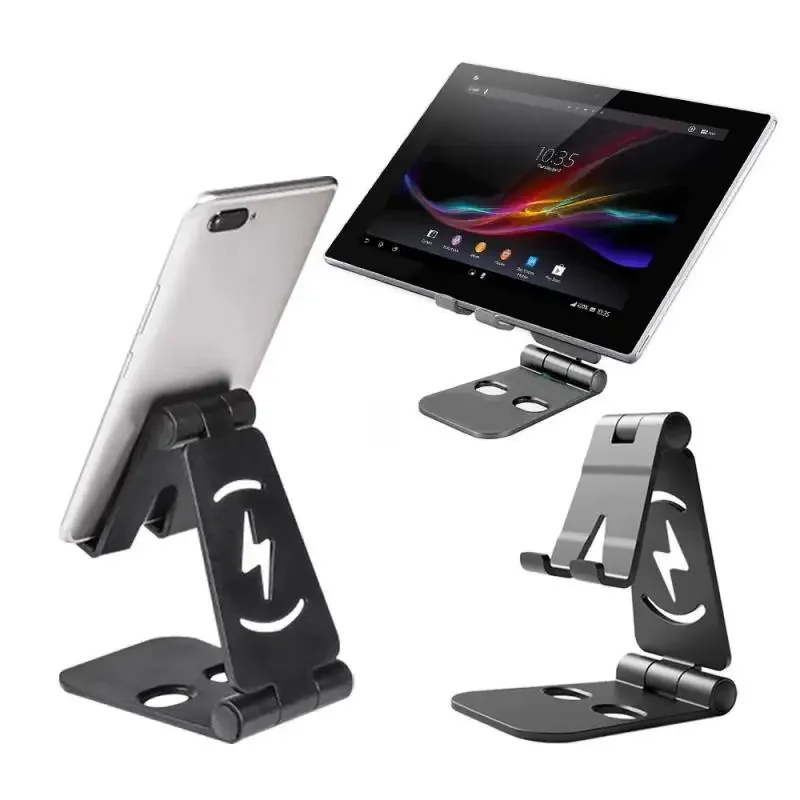 

Mobile Phone Holder Seat Desktop Tablet Charging Base Double Adjustable Shelf Home Storage Holders Mobile Phone Accessories