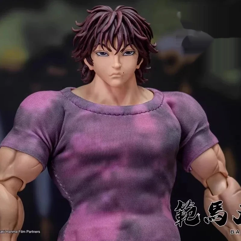 1/12 Anime Baki Serie Action Figure Modello Doll Boy Regalo Giocattolo alla moda Decorazione del desktop Creatività Statua da collezione Ornamento