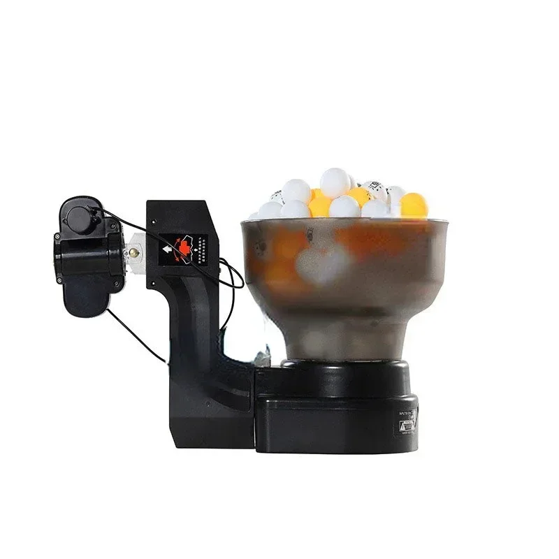 Multi Drop Points Table Tennis Automatic Ball Machine Ping Pong Robot With Multi-Rotation Wireless Remote Pitching Mac