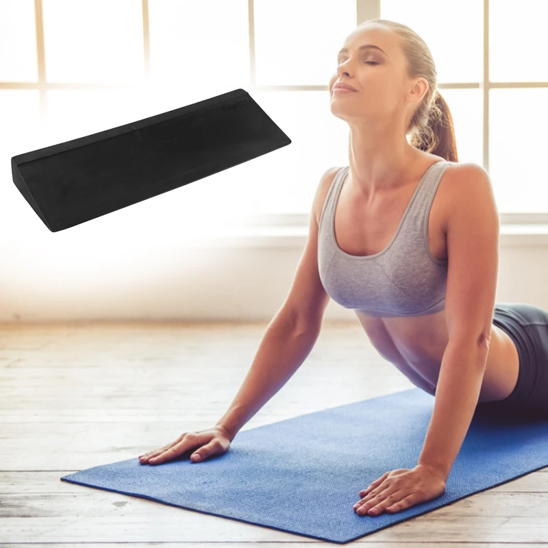 Yoga Fitness Equipment Accessories Yoga Inclined Board Foam Yoga Wedge Yoga Inclined Wooden Brick image 6