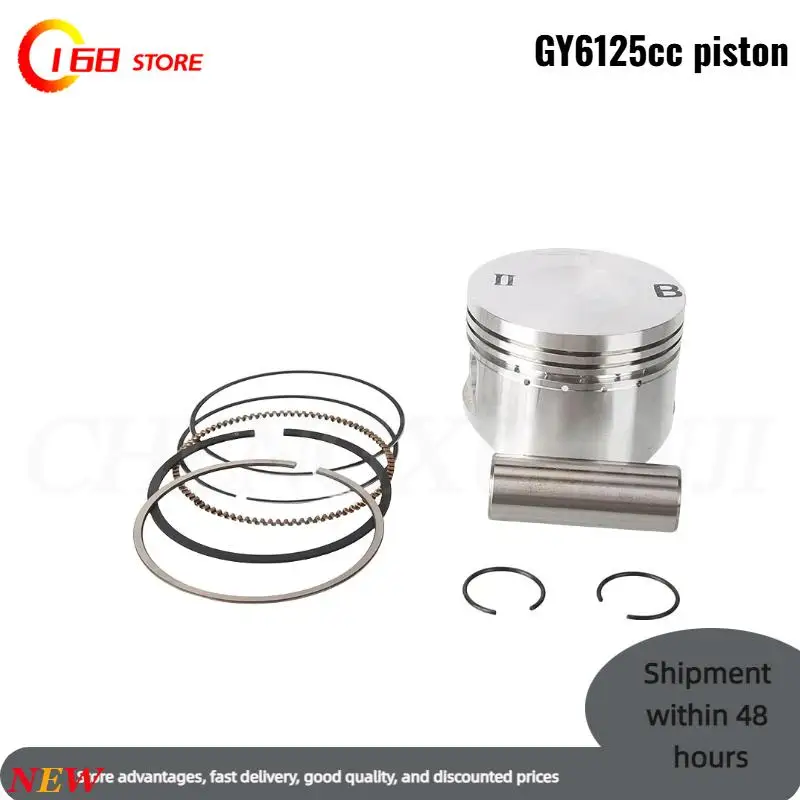 Heavy Duty GY6 125cc Piston Fuel Saving Wearproof Fit GY6 125cc Moped Scooter Engine Accessories Hot