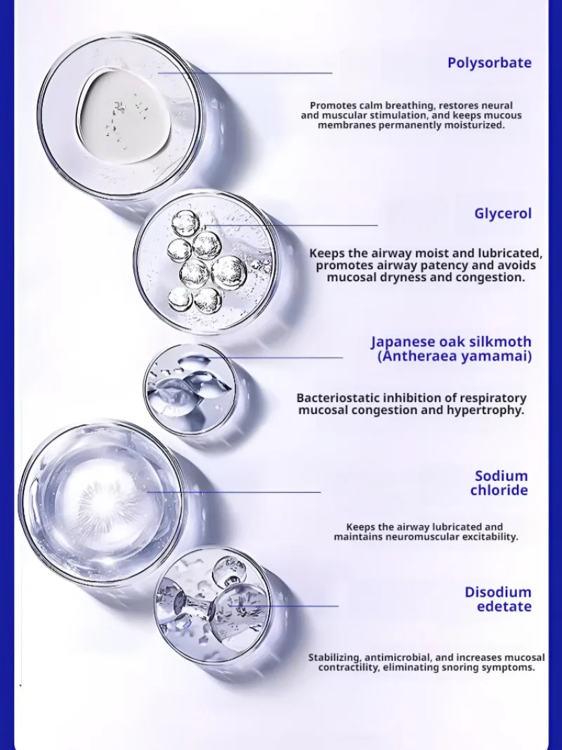رذاذ الوقاية من الشخير للشخير ، جهاز النوم السائل ، بخاخ الشخير اللطيف ، وقف الشخير ، المساعدة على النوم