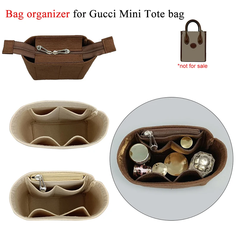 

【Только распродажа, внутренняя сумка】для Gucci, ретро мини-тоут, сумка-органайзер, вставка для внутренней сумки, сумки для хранения, сумка-вкладыш, формирователь поддержки