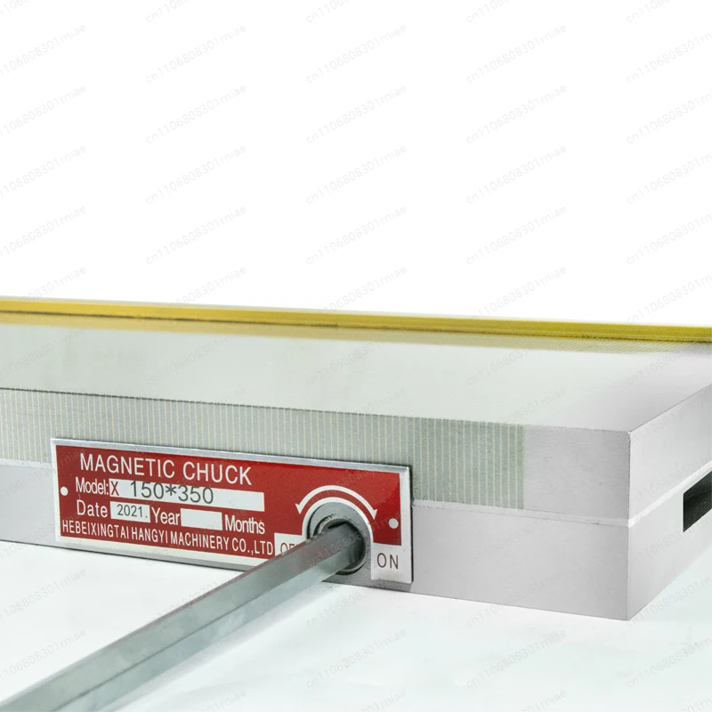 High Power Fine Pole Permanent Magnetic Chuck 70x150mm Brass Body Flat CNC Surface Grinder Magnetic Workholding Table