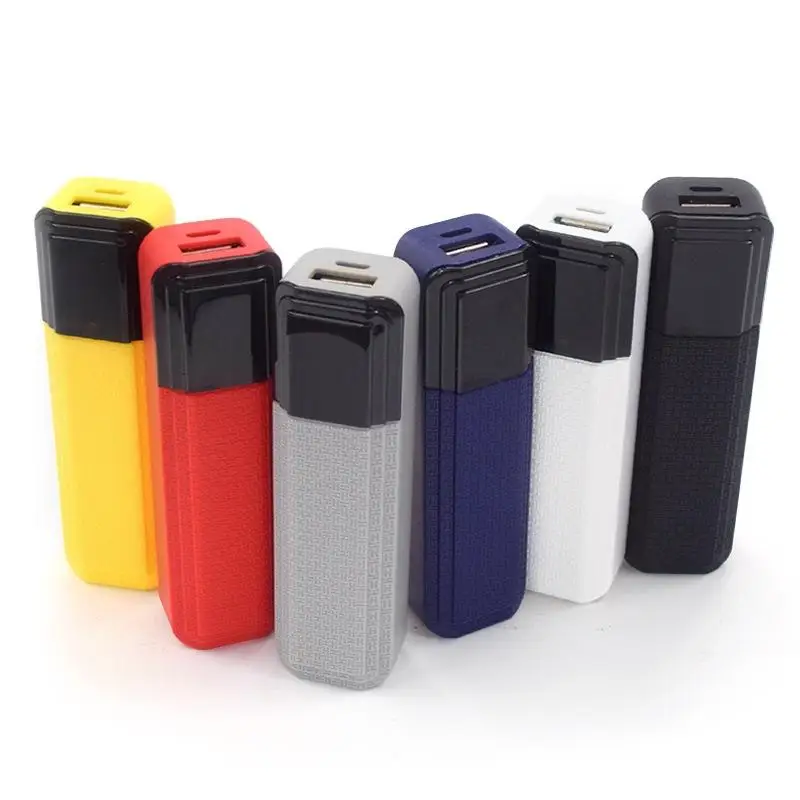 Portable DIY 18650 Power Bank Charger Case USB Battery Storage Box for Office Travel Mobile Phone Charging