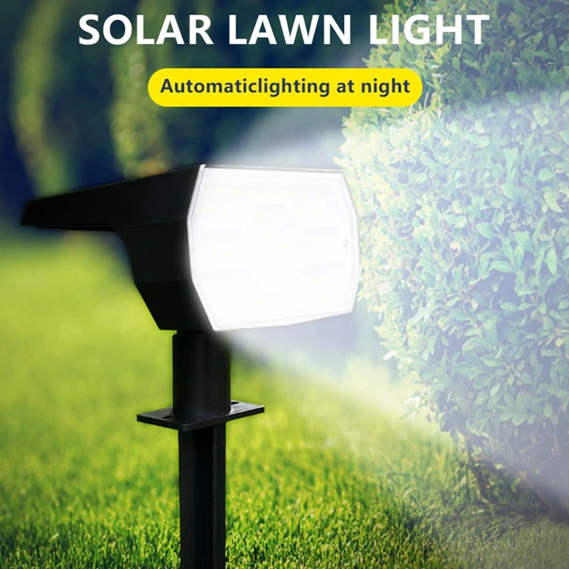 Solar Spot Light 56 LED Outdoor Solar Landscape Spotlights Waterdicht 3 modi Tuinlicht voor deur achtertuin garage