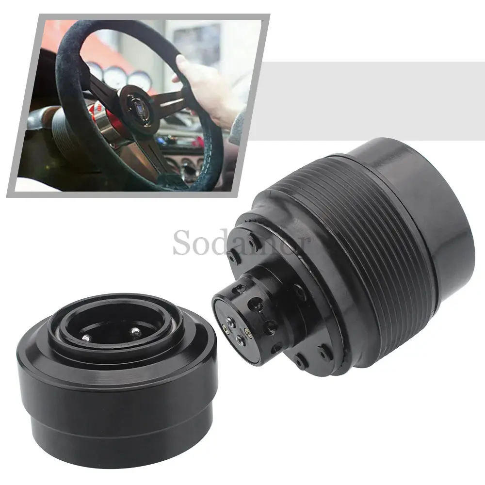 Car Accessories 6 Hole Quick Release Steering Wheel Hub Adapter Boss Kit For Honda CR-Z 2011-2014 Honda Accord 1994-2014