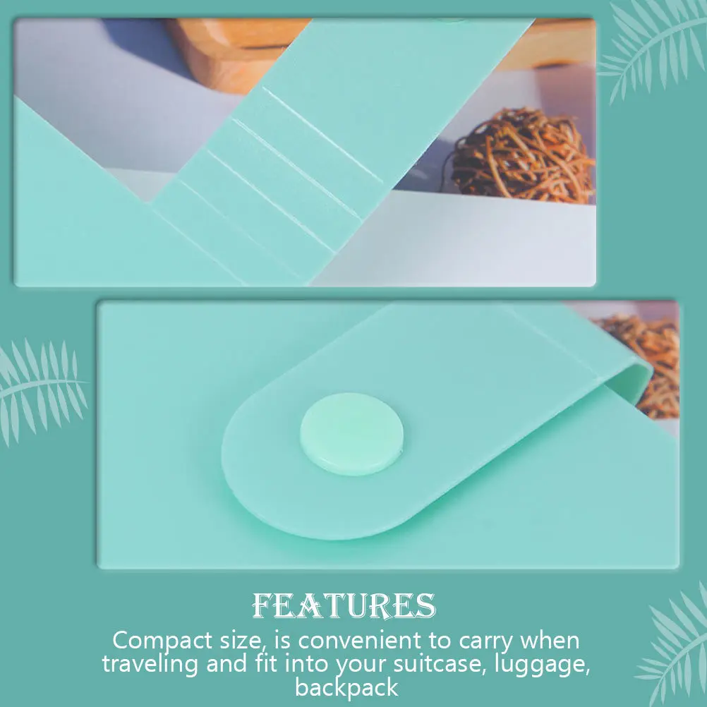 

Card Holder For Game Cards Storage Business Card Organizer Compact Light Album Cards Pages Protectors Collection Storage